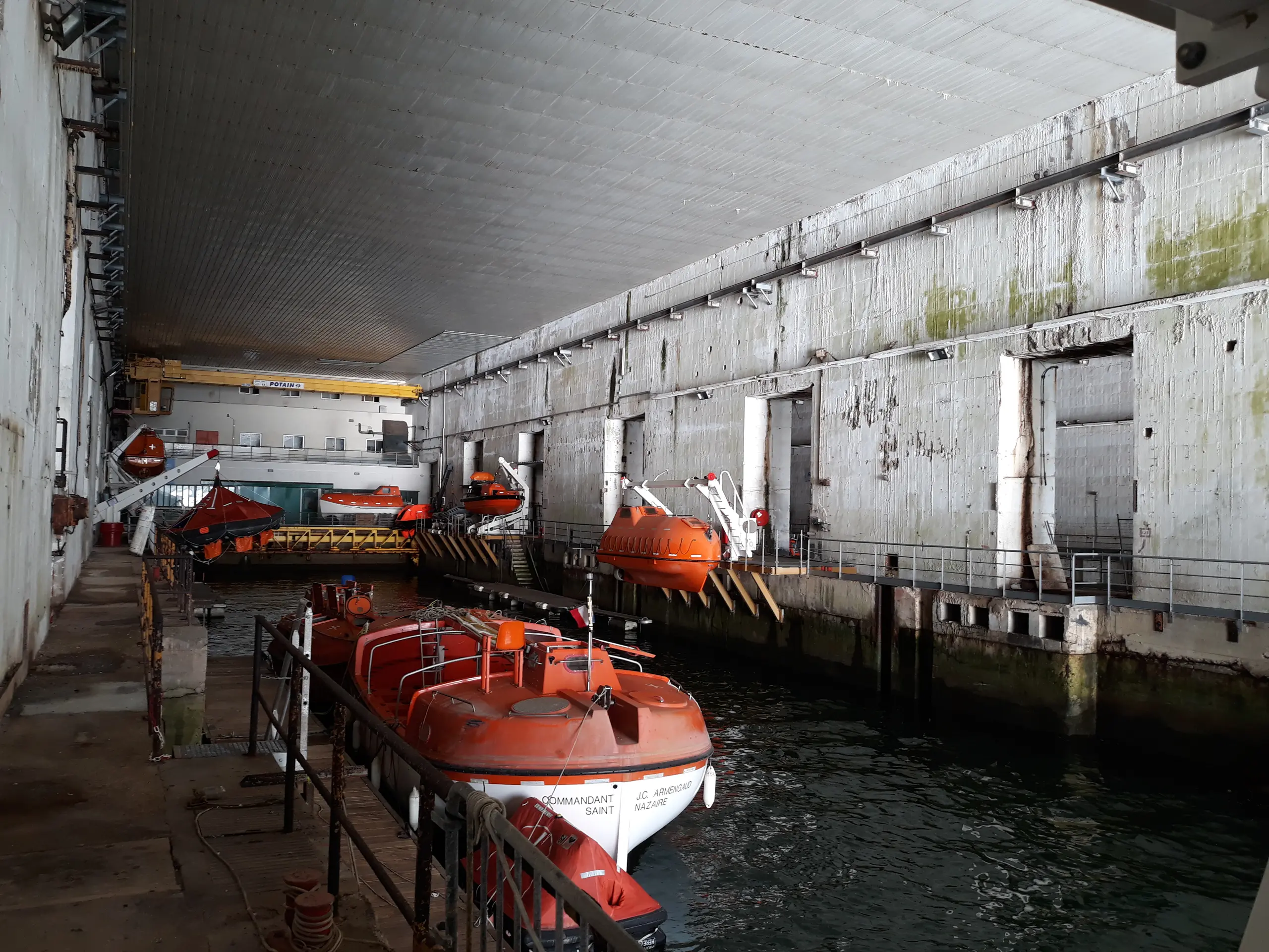 Réaménagement de la Nef Echo2 à la BSM de Lorient, Lorient